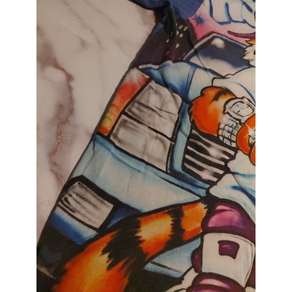 Vintage Tony the Tiger Blinged Out T-Shirt Y2K era streetwear fashion hip hop XL - Picture 6 of 16